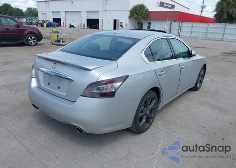 2014 Nissan Maxima 3.5 Sv z USA, uszkodzony, nr VIN 1N4AA5APXEC444170